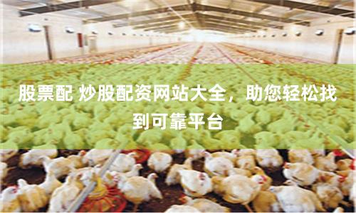 股票配 炒股配资网站大全，助您轻松找到可靠平台