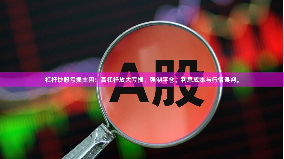 杠杆炒股亏损主因：高杠杆放大亏损、强制平仓、利息成本与行情误判。